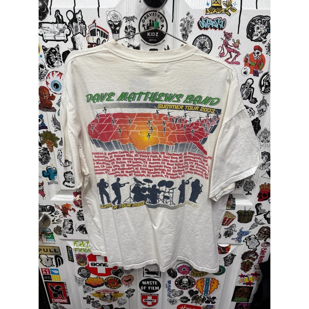 2003 Dave Matthews Bands Summer Tour Shirt Size XL - Picture 3 of 3